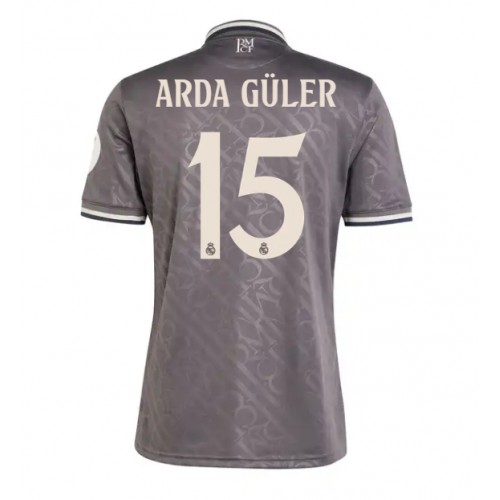 Fotbalové Dres Real Madrid Arda Guler #15 Alternativní 2024-25 Krátký Rukáv